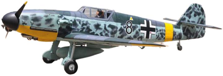 Productafbeelding Black Horse Messerschmitt Bf-109 ( ME-109 ) 2255mm ARF Warbird (BH188) (Warbird)