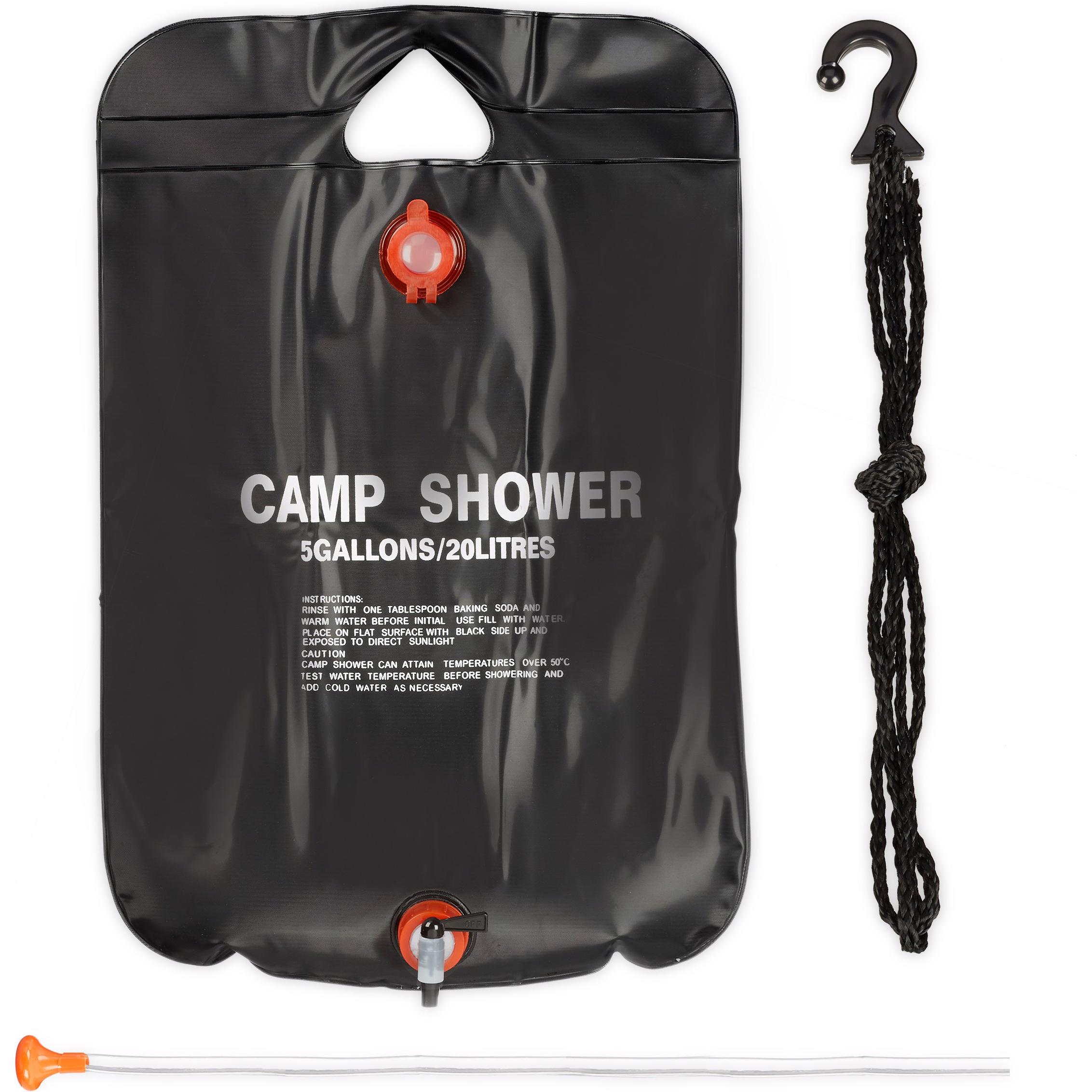 Relaxdays, Gartendusche, Campingdusche