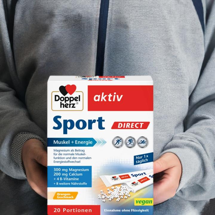 Actual product image Queisser Pharma Doppelherz Sport Direct (20 Piece, Granulate)