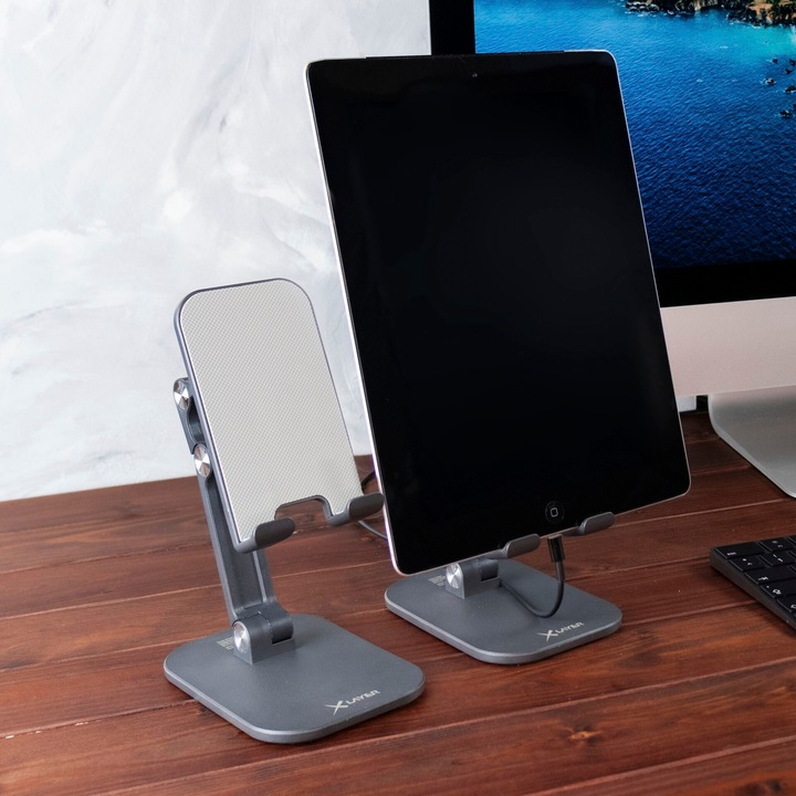 Actual product image Xlayer Foldable Stand Smartphone / Tablet Black