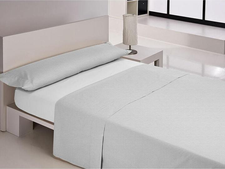 Image du produit Happy Home Spannbetttuch MIX COLORS Weiss Doppelmatratze 150 x 200 + 30 cm (150 x 200 cm)