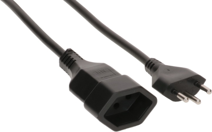 Actual product image Max Hauri TD extension cable H05VV-F3G1.0 (1 m, Type 13)