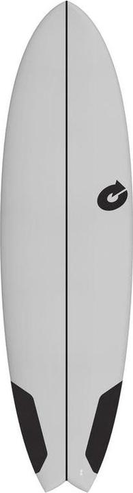 Produktbild Torq Surfboard Softboard EVA 5.11 Mod Fish Grau (5'11")