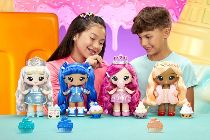 Actual product image MGA Yummiland large doll + lip gloss animal - Rory Blueberry