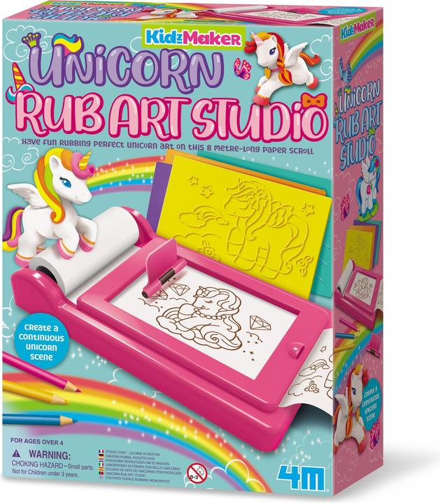 Actual product image 4M Unicorn Rub Art Studio
