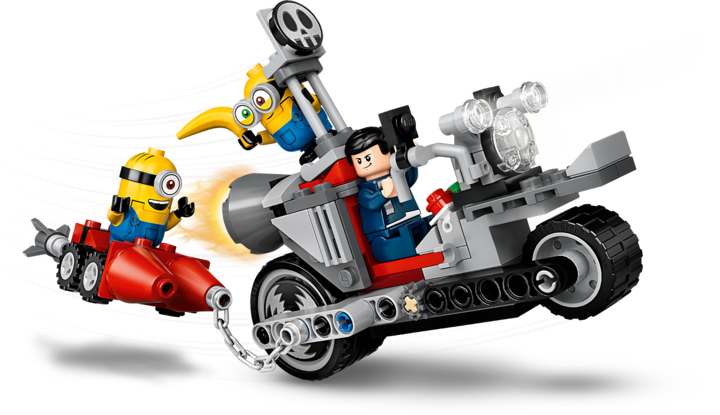 Actual product image LEGO Unstoppable motorcycle chase (75549, LEGO Minions)