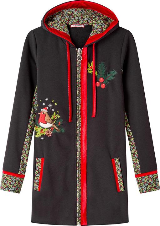 Produktbild Joe Browns Festive Robin Print Hoodie (40)