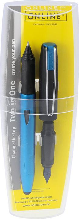 Image du produit Online Set de stylos Two in one pétrole (Petrol)