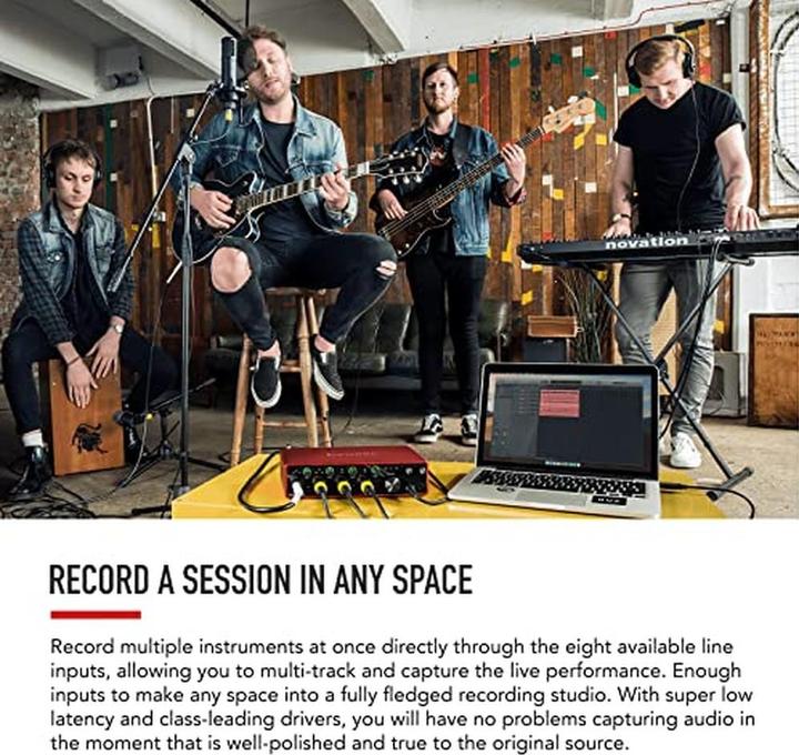 Immagine prodotto Focusrite Scarlett 18i8 3° gene (USB)