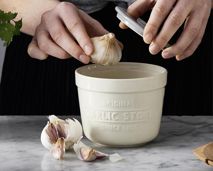 Actual product image Mason Cash Garlic container 2 in 1