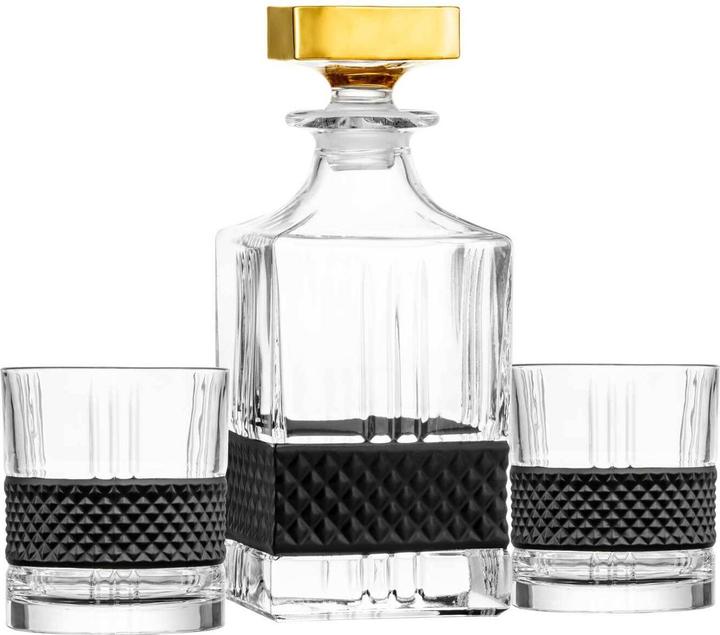 Produktbild Eisch Glen 3-tlg. Schwarz (0.85 l)
