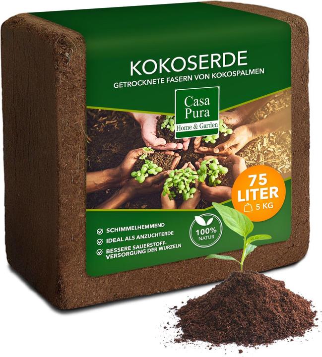 Actual product image Casa Pura Kokoserde (Soil without peat)