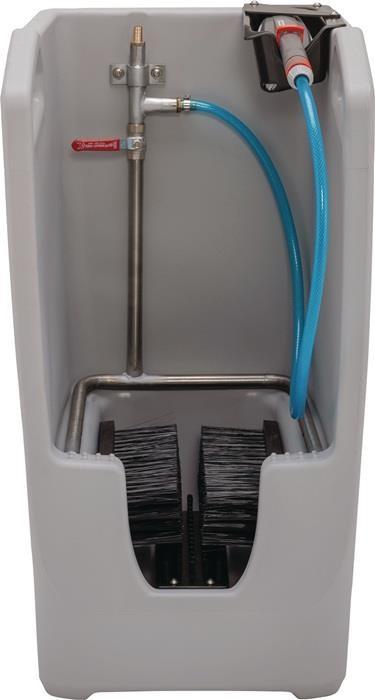 Actual product image Cemo Premium boot cleaner with collection tray