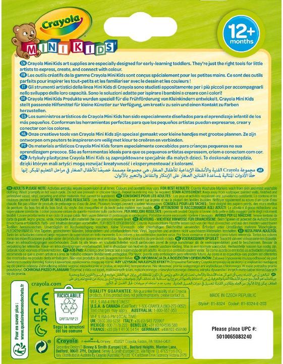 Produktbild Crayola Mini Kids - Marker (Multi, 8 x)