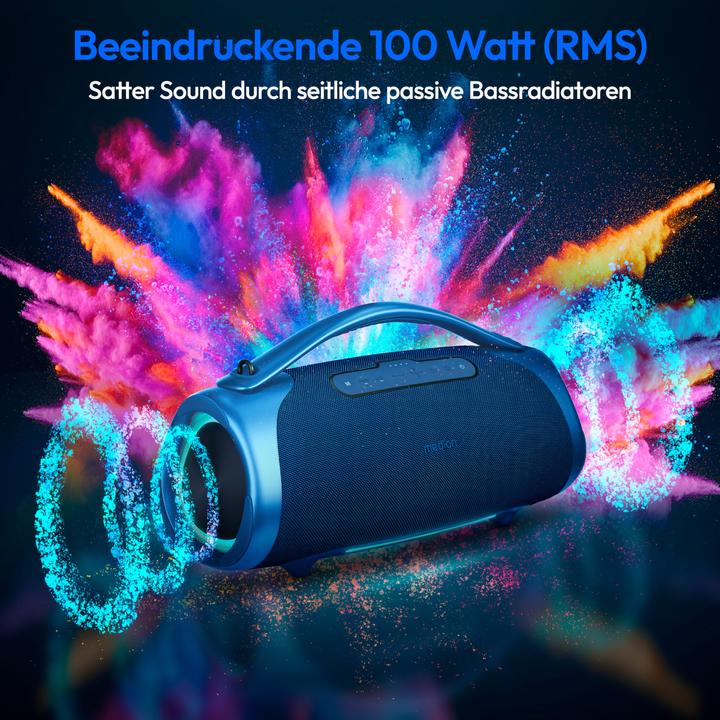 Actual product image Medion LIFE® P61768 Portable Bluetooth® speaker (30 h)