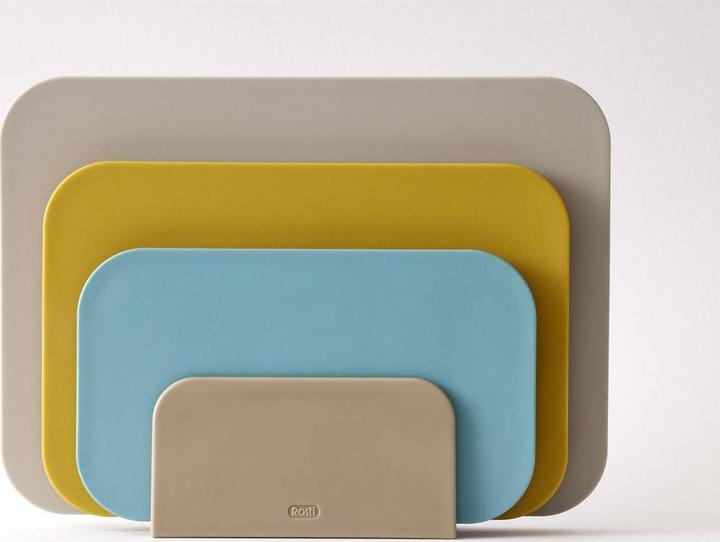 Immagine prodotto Rosti Set di taglieri da 3 pezzi Choptima, blu-verde/beige/giallo