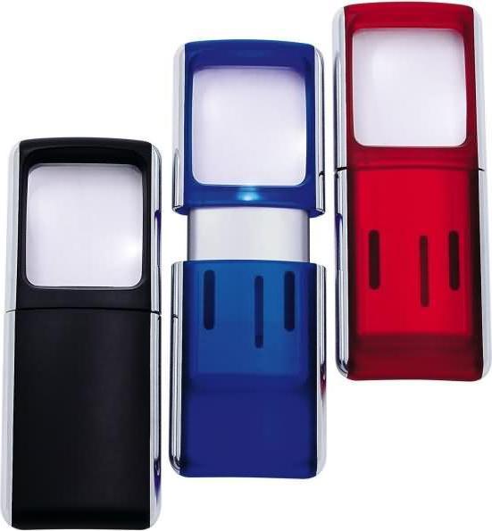 Actual product image Wedo LED rectangular magnifier