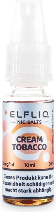 Actual product image Elfbar Cream Tobacco