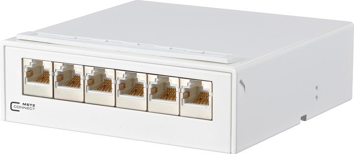 Produktbild Metz Connect E-DAT C6 6x8(8) - Modulare Eingabe - Pure White, RAL 9010