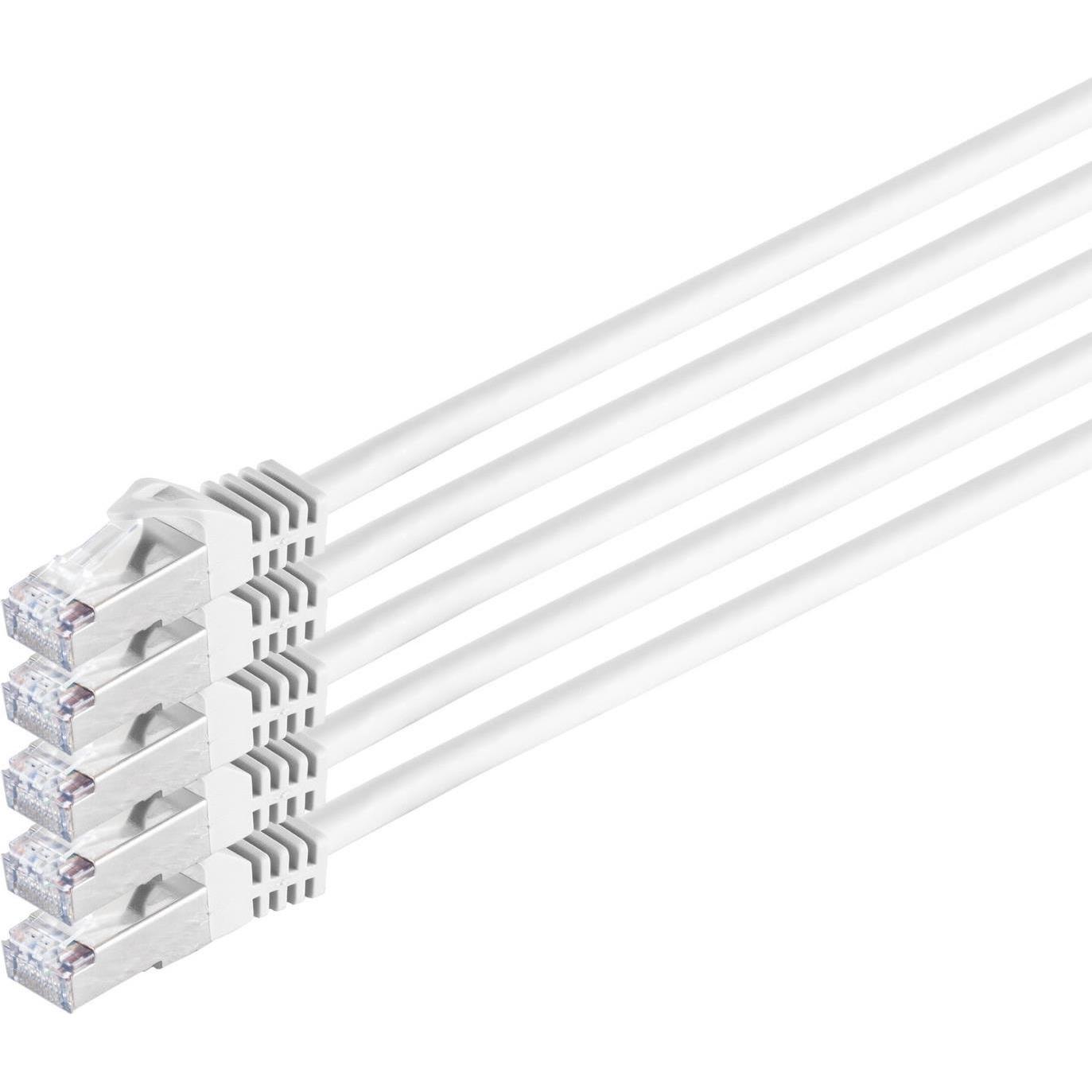 S-Conn S-ConnCat.7 Rohkabel S/FTP 0.5 m (S/FTP, CAT7, 0.50 m), Netzwerkkabel