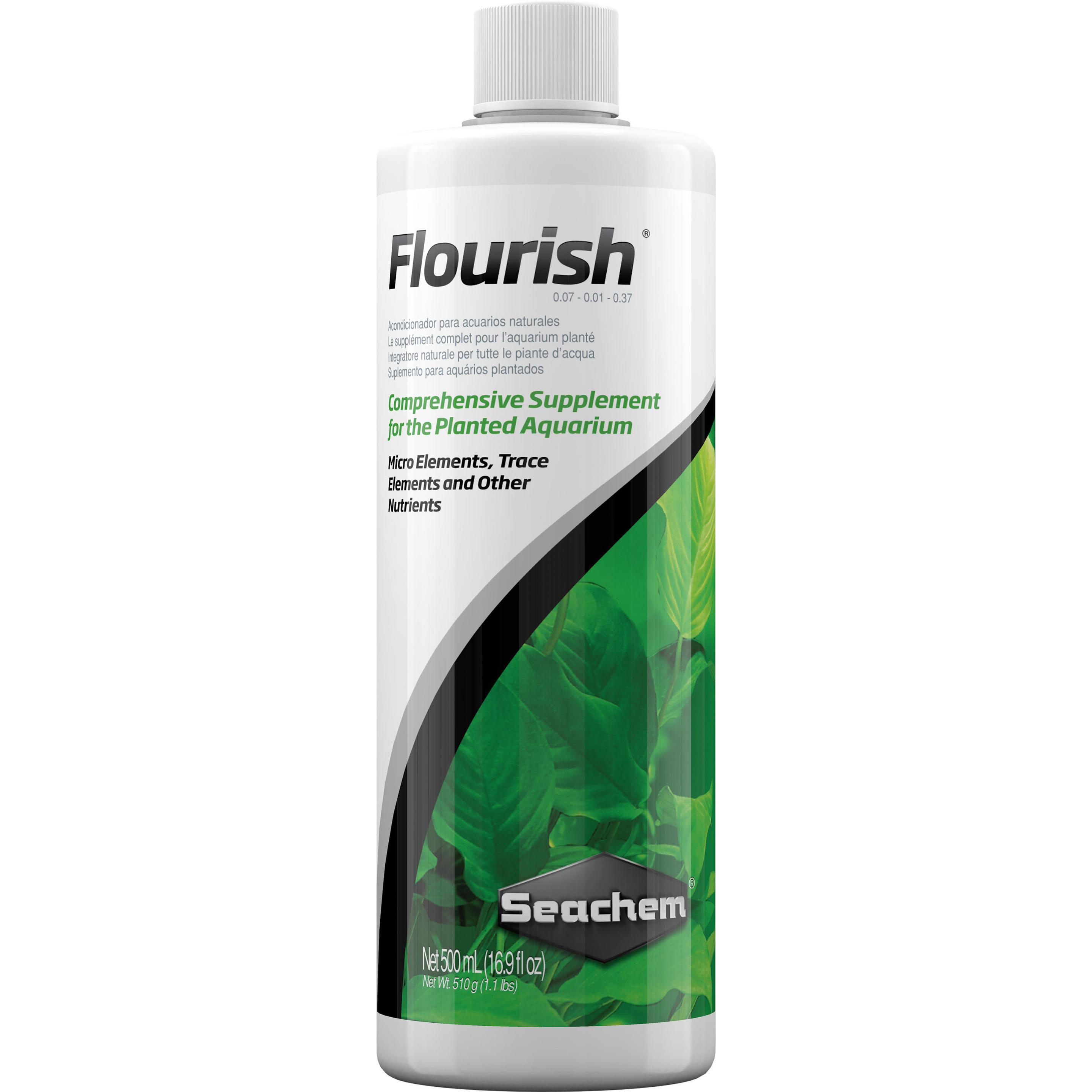 Meilleurs prix pour Seachem Flourish 500Ml - (159.3050) (Traitement de l'eau Aquarium), Entretien de l'aquarium