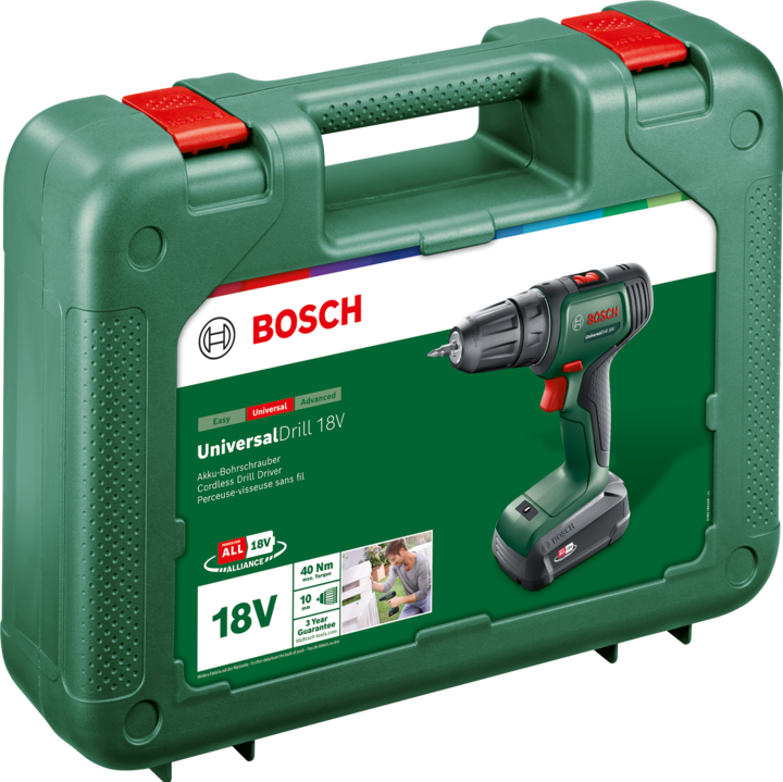 Image du produit Bosch Home & Garden Foret universel 18V (Fonctionnement sur batterie)