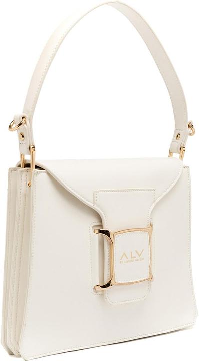 Actual product image ALV by Alviero Martini Damen Schultertasche - Modell Oriana Ultra - 100% Polyurethan - 30.0 X 22.0 X 7.0 Cm