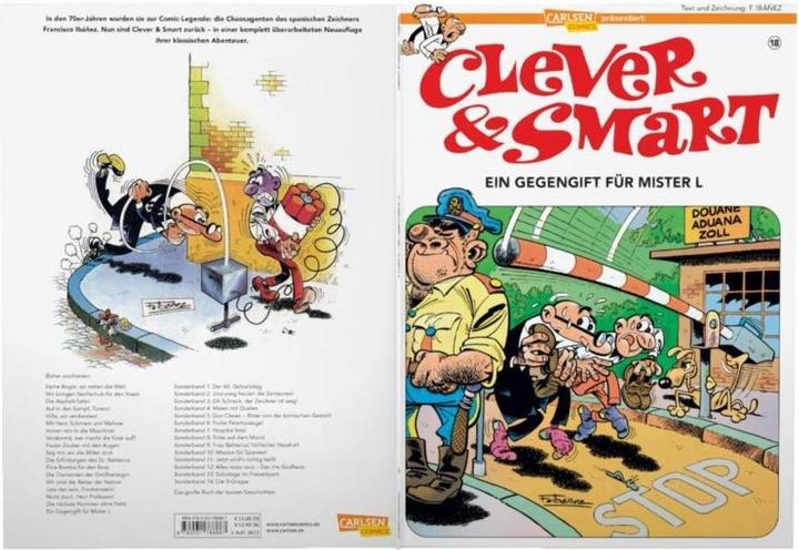 Productafbeelding Clever und Smart 18: Clever Smart 18 (Duits, Francisco Ibáñez, 2022)