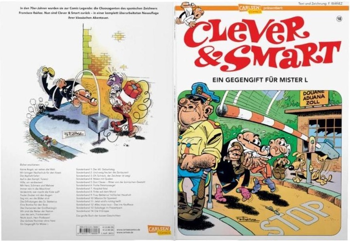 Produktbild Clever und Smart 18: Clever Smart 18 (Deutsch, Francisco Ibáñez, 2022)