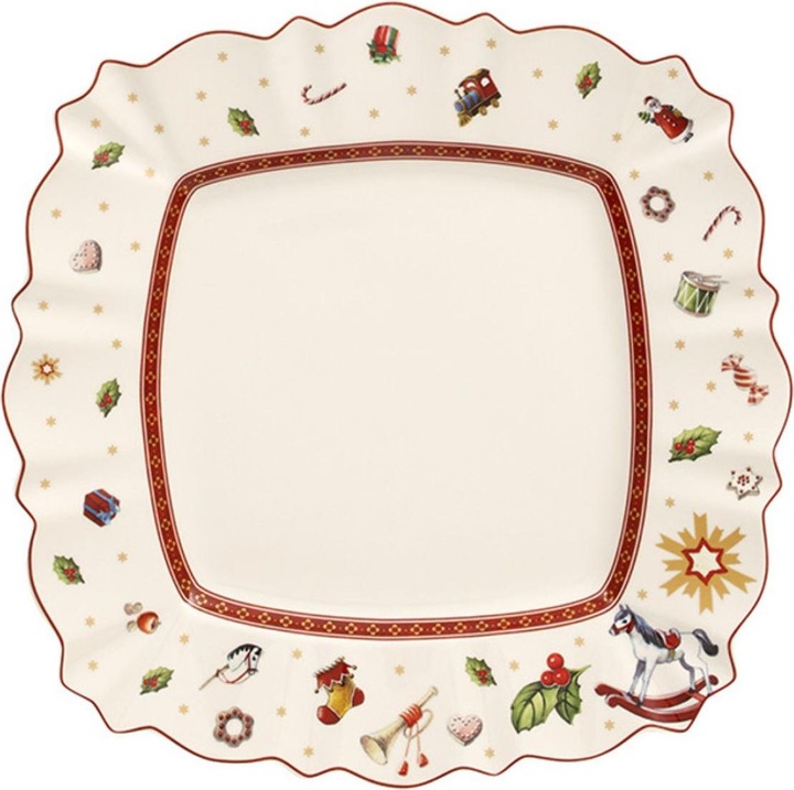 Speiseteller eckig Toy's Delight (1 x)