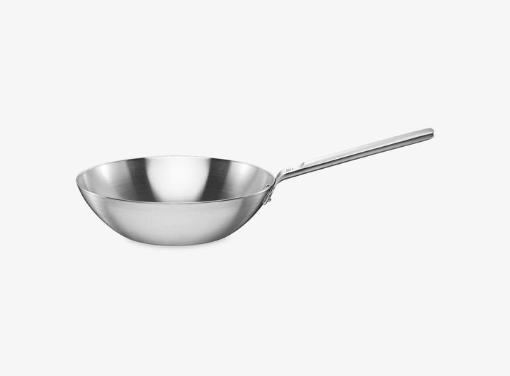 Actual product image Fiskars Norden Steel Wok, 28cm, uncoated (Stainless steel, 28 x 15 cm)