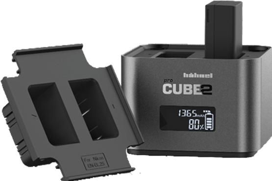 Actual product image Hähnel ProCUBE 2 plate for Nikon EN-EL25 battery camera charger (Camera battery charger)