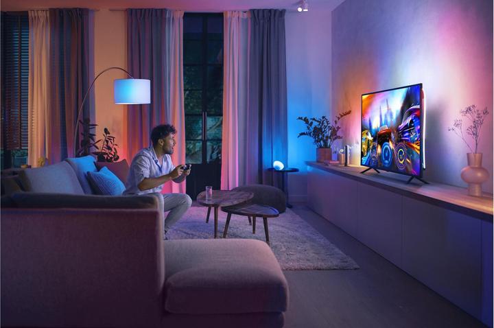 Image du produit Philips Hue Play Gradient Lightstrip 65" (en anglais) (RGBW, 254 cm, Intérieur)