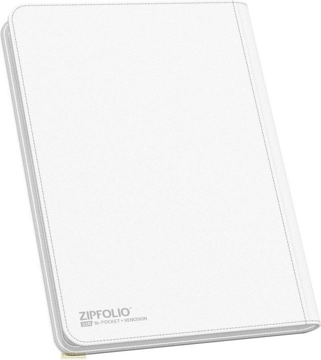 Produktbild Ultimate Guard UGD010433 - Zipfolio 320 – 16-Pocket Xenoskin Kartenmappe, weiss