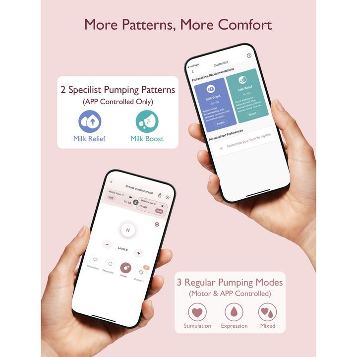 Actual product image Momcozy M9 Hands-Free Breast Pump