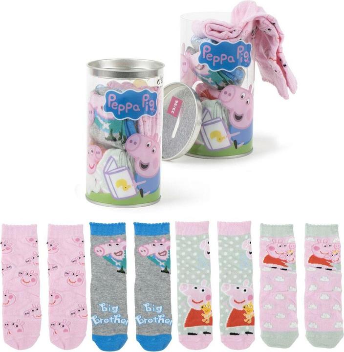 Actual product image Peppa Pig Socken (pack of 4, 23 - 26, 27 - 30)