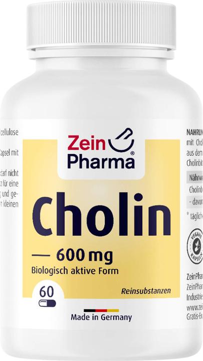 Zein Pharma Choline (60 Piece, Capsules, 360 g)