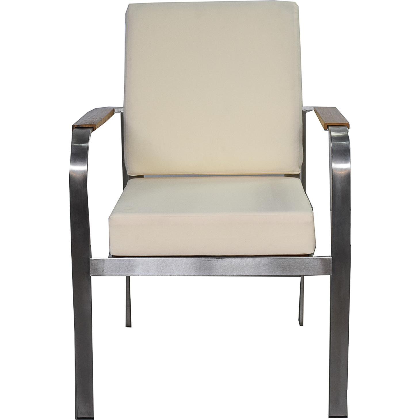 Jet-Line, Gartenlounge, Stuhl für Gartenset Herakles creme