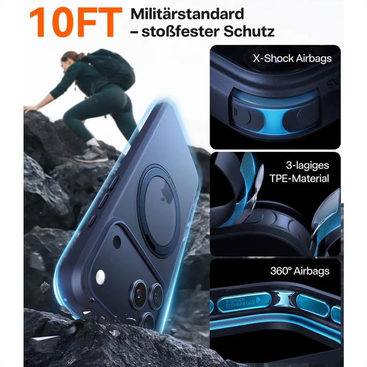 Produktbild Torras Ostand Spin Series Iphone 17 (Apple iPhone 17 Pro Max)