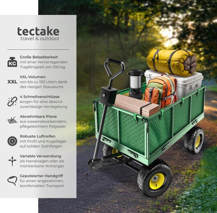 Produktbild tectake Bollerwagen