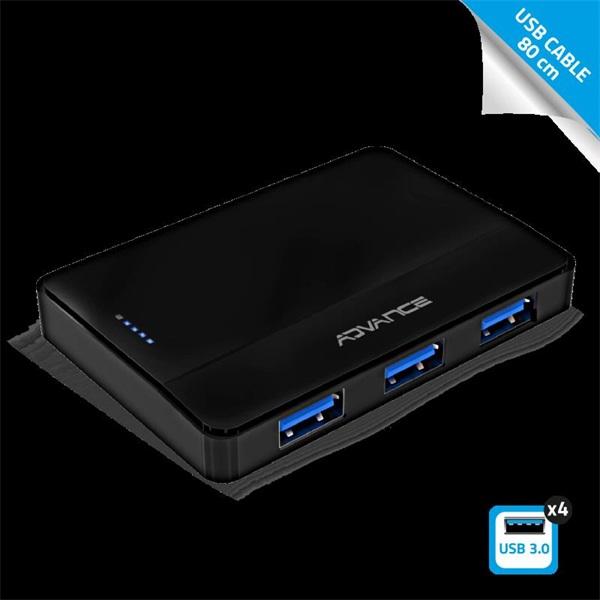 Advance Hub USB 3.0 Xpand Starter - 4 Ports Type A (USB-A, 4 ports)