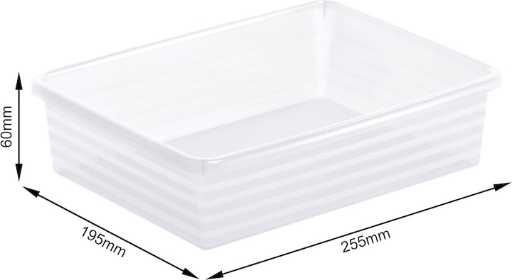 Immagine prodotto Rotho Linus (19,5 x 6 x 25,5 cm, 0 l)
