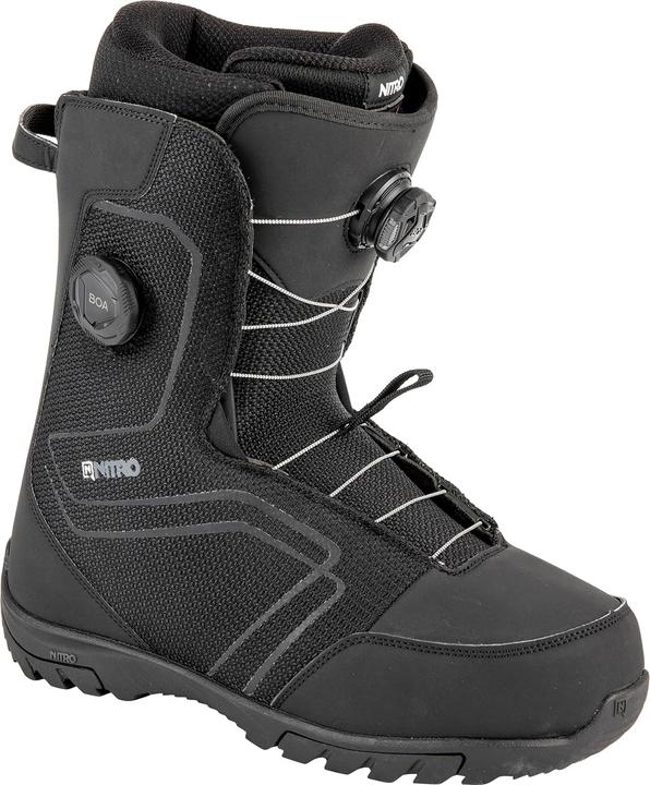 Actual product image Nitro Sentinel Boa Snowboardboot, True Black, MP 25,5 // EU 39 1/3 // US 7,5 (39 1/3)