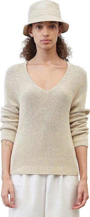 Produktbild Marc O'Polo Cardigan Stich Pullover V-Neck sandy melange (XS)
