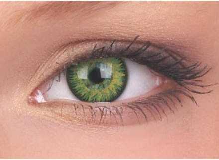 Produktbild Air Optix ColourVUE Glamour Green (keine Korrektur, Monatslinse, 2 Stück, Sphärisch)