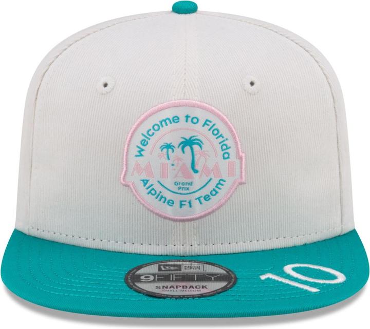 Actual product image New Era 9Fifty Cap - F1 BWT Alpine MIAMI Pierre Gasly - M/L (M, L)