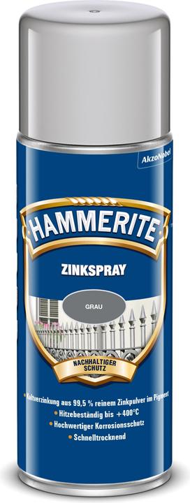 Hammerite Zinc spray (400 ml, Grey)