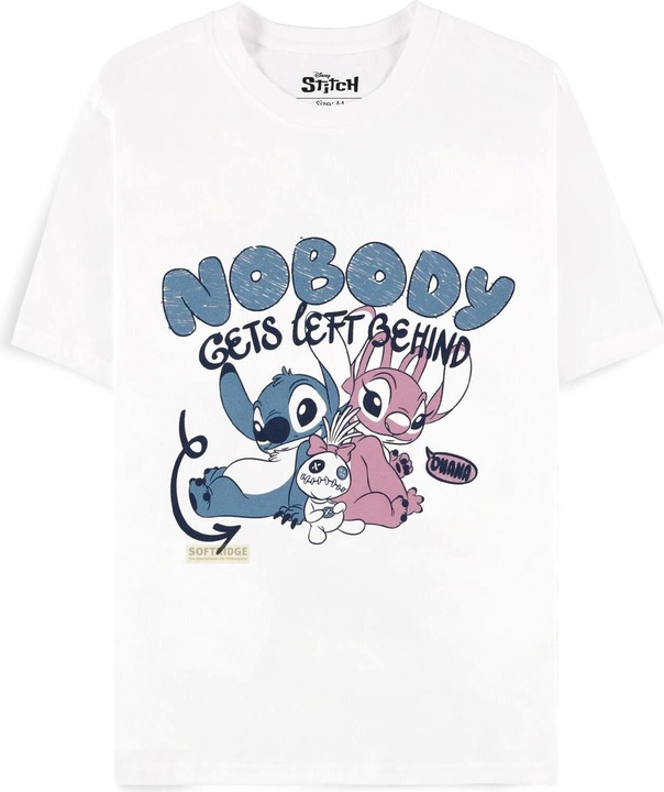 Difuzed Lilo & Stitch - Nobody Gets Left Behind Women's Short Sleeved T-shirt - M (M)