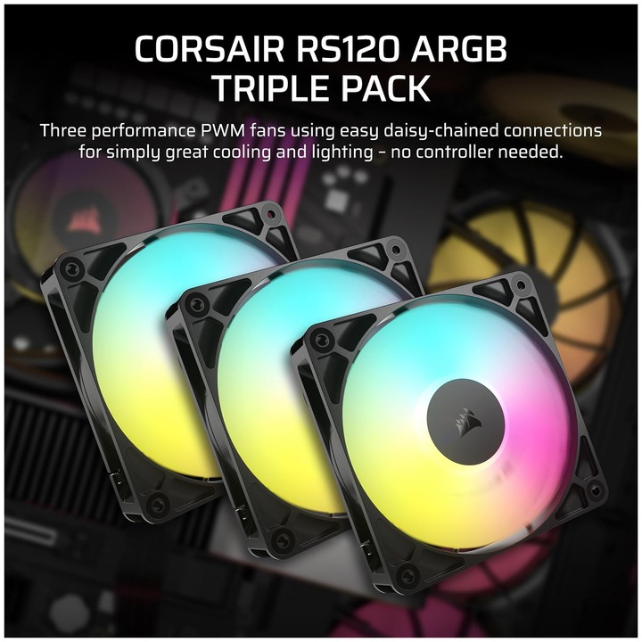 Produktbild Corsair RS120 (120 mm, 3 x)