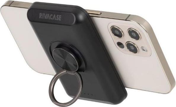 Immagine prodotto Rivacase VA2603 Powerbank wireless Magsafe Qi 15W, batteria esterna con ricarica rapida QC/PD 22.5W 5000 mAh (5000 mAh, 22.50 W, 18.50 Wh)